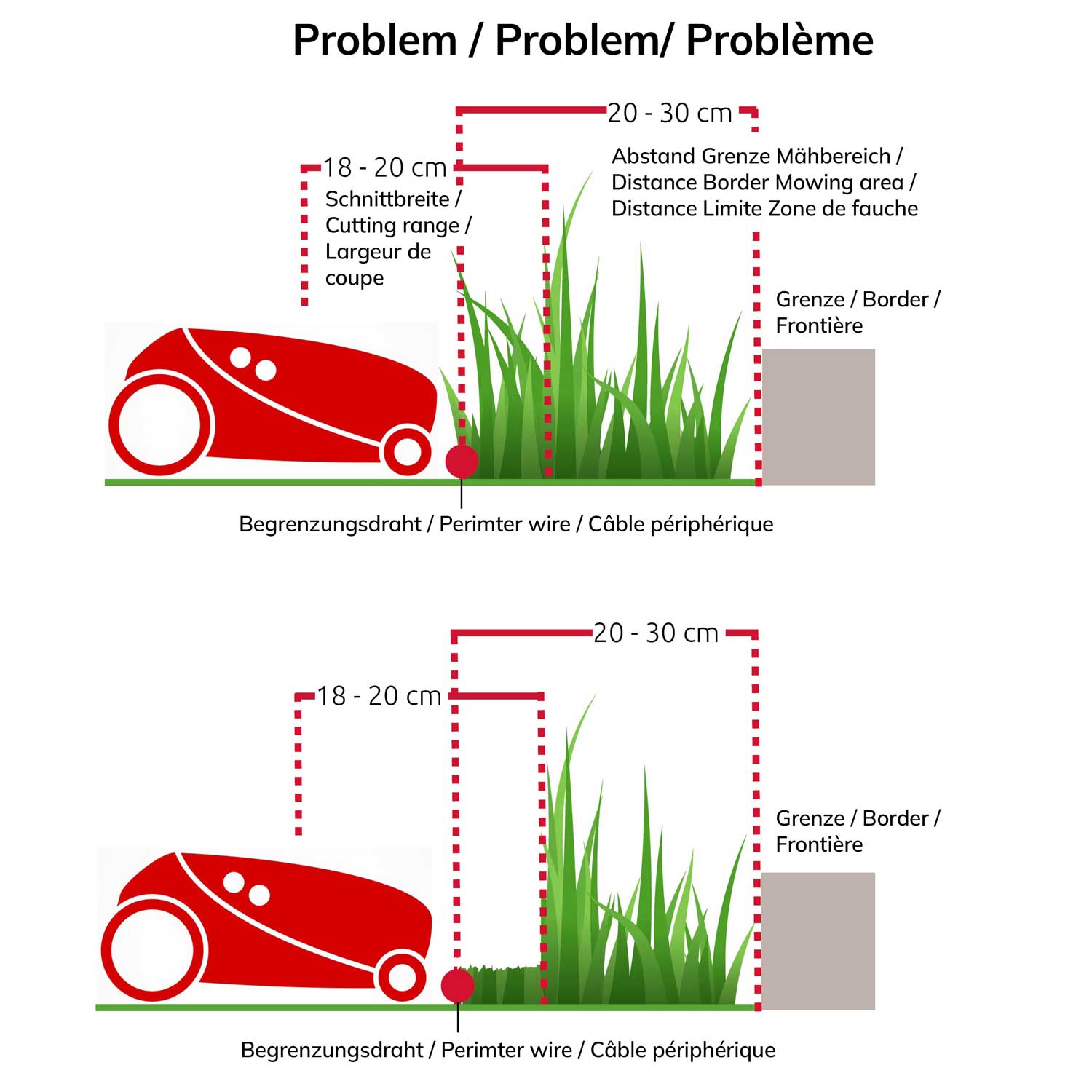 Corten lawn edging L (set of 2)